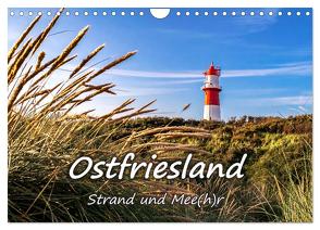 OSTFRIESLAND Strand und Mee(h)r (Wandkalender 2024 DIN A4 quer), CALVENDO Monatskalender von Dreegmeyer,  Andrea