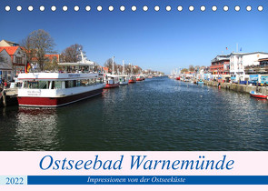 Ostseebad Warnemünde (Tischkalender 2022 DIN A5 quer) von Deter,  Thomas