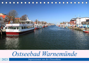 Ostseebad Warnemünde (Tischkalender 2023 DIN A5 quer) von Deter,  Thomas