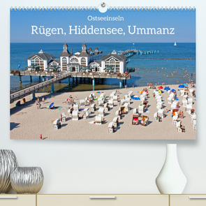 Ostseeinseln Rügen, Hiddensee, Ummanz (Premium, hochwertiger DIN A2 Wandkalender 2022, Kunstdruck in Hochglanz) von Kuttig,  Siegfried