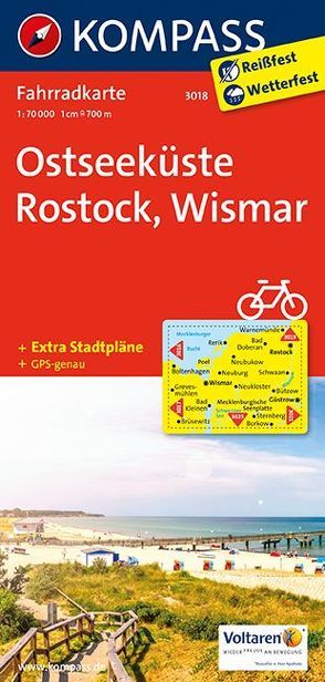 Ostseeküste – Rostock – Wismar von KOMPASS-Karten GmbH
