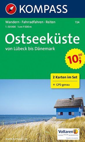 Ostseeküste von Lübeck bis Dänemark von KOMPASS-Karten GmbH