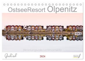 Ostseeresort Olpenitz (Tischkalender 2024 DIN A5 quer), CALVENDO Monatskalender von Jackisch,  Ute