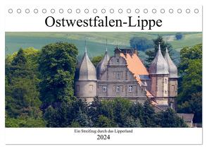 Ostwestfalen-Lippe Ein Streifzug durch das Lipperland (Tischkalender 2024 DIN A5 quer), CALVENDO Monatskalender von happyroger,  happyroger