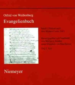 Otfrid von Weißenburg: Evangelienbuch / Edition nach dem Wiener Codex 2687 von Heuser,  Rita, Kleiber,  Wolfgang