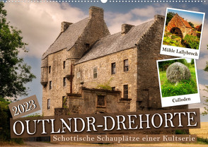 Outlndr-Drehorte (Wandkalender 2023 DIN A2 quer) von Grau,  Anke