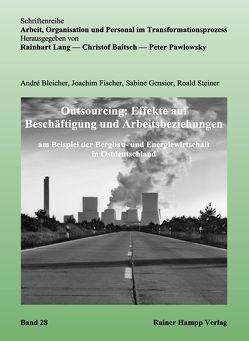 Outsourcing: Effekte auf Beschäftigung und Arbeitsbeziehungen von Bleicher,  André, Fischer,  Joachim, Gensior,  Sabine, Steiner,  Roald