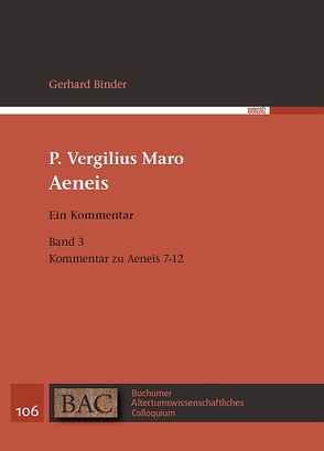 P. Vergilius Maro: Aeneis. Ein Kommentar von Binder,  Gerhard