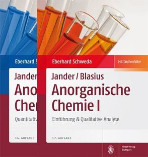 Package: Jander/Blasius, Anorganische Chemie I + II von Schweda,  Eberhard