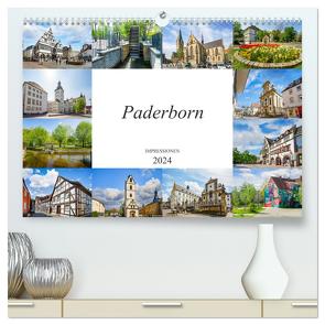 Paderborn Impressionen (hochwertiger Premium Wandkalender 2024 DIN A2 quer), Kunstdruck in Hochglanz von Meutzner,  Dirk