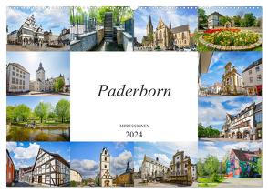 Paderborn Impressionen (Wandkalender 2024 DIN A2 quer), CALVENDO Monatskalender von Meutzner,  Dirk