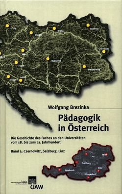 Pädagogik in Österreich von Brezinka,  Wolfgang