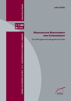 Pädagogische Berufsarbeit und Zufriedenheit von Schütz,  Julia