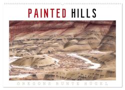 PAINTED HILLS – Oregons bunte Hügel (Wandkalender 2024 DIN A2 quer), CALVENDO Monatskalender von Pechmann,  Reiner