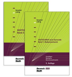 Paket Geotechnik nach Eurocode von Kempfert,  Hans-Georg, Lüking,  Jan