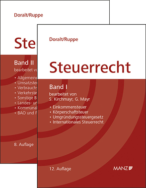 PAKET: Grundriss des österreichischen Steuerrechts von Doralt,  Werner, Ruppe,  Hans Georg