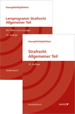 PAKET: Grundriss des Strafrechts 16. Aufl BR + Lernprogramm 16. Aufl Allgemeiner Teil von Höpfel,  Frank, Kert,  Robert, Kienapfel,  Diethelm