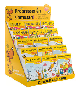 Paket „Progresserens’ amusant“ im Stufendisplay von Hauschka Verlag