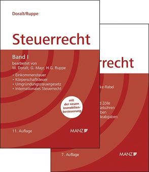 Paket Steuerrecht Band I 11. Aufl. + Band II 7. Aufl. von Doralt,  Werner, Ruppe,  Hans Georg