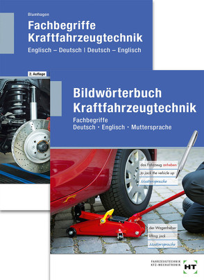 Paketangebot Bildwörterbuch Kraftfahrzeugtechnik und Fachbegriffe Kraftfahrzeugtechnik von Blumhagen,  Robert