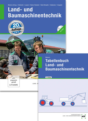 Paketangebot Land- und Baumaschinentechnik/Tabellenbuch Land- und Baumaschinentechnik von Dietsche,  Stefan, Dr. Rempfer,  René, Lausen,  Gerd, Meiners ,  Hermann, Rempfer,  Rainer, Siebecker,  Ralf, Szeguhn,  Stefanie