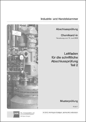 PAL-Leitfaden für die gestreckte Abschlussprüfung Teil 2 – Chemikant/-in