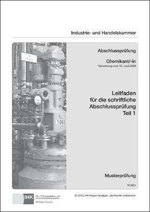 PAL-Leitfaden für die gestreckte Abschlussprüfung Teil 1 – Chemikant/-in