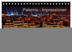 Palermo – Impressionen (Tischkalender 2024 DIN A5 quer), CALVENDO Monatskalender