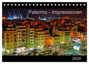 Palermo – Impressionen (Tischkalender 2024 DIN A5 quer), CALVENDO Monatskalender