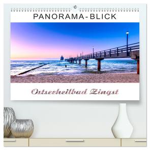 Panorama-Blick Ostseeheilbad Zingst (hochwertiger Premium Wandkalender 2024 DIN A2 quer), Kunstdruck in Hochglanz von Dreegmeyer,  Andrea