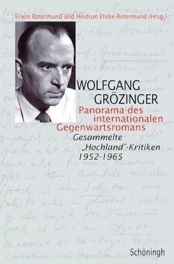 Panorama des internationalen Gegenwartsromans von Ehrke-Rotermund,  Heidrun, Grözinger,  Wolfgang, Rotermund,  Erwin