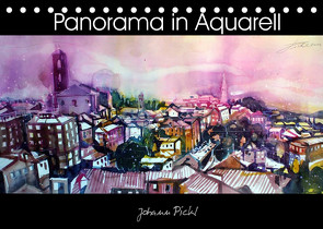 Panorama in Aquarell (Tischkalender 2022 DIN A5 quer) von Pickl,  Johann