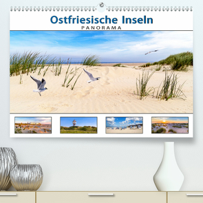 PANORAMA – Ostfriesische Inseln (Premium, hochwertiger DIN A2 Wandkalender 2021, Kunstdruck in Hochglanz) von Dreegmeyer,  Andrea