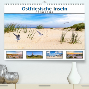 PANORAMA – Ostfriesische Inseln (Premium, hochwertiger DIN A2 Wandkalender 2022, Kunstdruck in Hochglanz) von Dreegmeyer,  Andrea