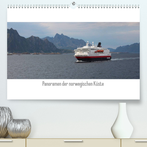 Panoramen der norwegischen Küste (Premium, hochwertiger DIN A2 Wandkalender 2023, Kunstdruck in Hochglanz) von Lacher,  Ingrid