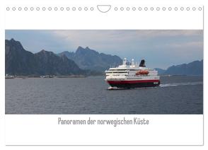 Panoramen der norwegischen Küste (Wandkalender 2024 DIN A4 quer), CALVENDO Monatskalender von Lacher,  Ingrid