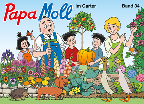 Papa Moll im Garten von Lendenmann,  Jürg, Meier,  Rolf