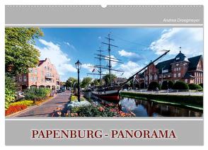 Papenburg-Panorama (Wandkalender 2024 DIN A2 quer), CALVENDO Monatskalender von Dreegmeyer,  Andrea