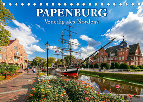 Papenburg – Venedig des Nordens (Tischkalender 2023 DIN A5 quer) von Dreegmeyer,  Andrea