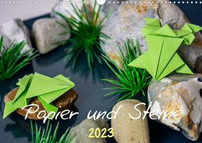 Papier und Steine (Wandkalender 2023 DIN A3 quer) von schwarzhippie