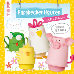 Pappbecherfiguren von Pedevilla,  Pia