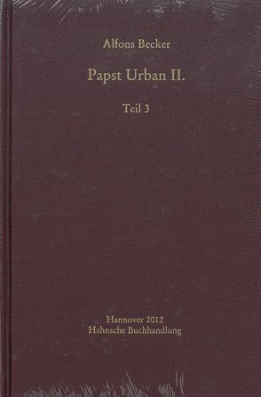 Papst Urban II. von Becker,  Alfons