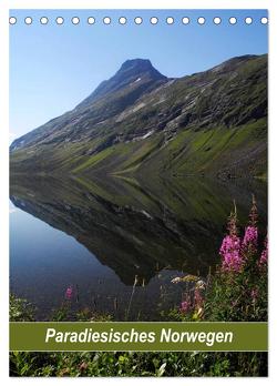 Paradiesisches Norwegen (Tischkalender 2024 DIN A5 hoch), CALVENDO Monatskalender von Pons,  Andrea