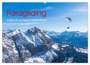 Paragliding – Aufbruch zu neuen Höhenflügen (Wandkalender 2024 DIN A2 quer), CALVENDO Monatskalender von Frötscher,  Andy