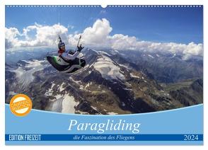 Paragliding – die Faszination des Fliegens (Wandkalender 2024 DIN A2 quer), CALVENDO Monatskalender von Frötscher - moments in air,  Andy