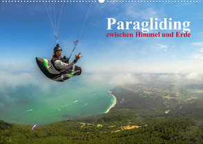 Paragliding – zwischen Himmel und Erde (Wandkalender 2023 DIN A2 quer) von Frötscher - moments in air,  Andy