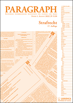 Paragraph – Strafrecht von Birklbauer,  Alois