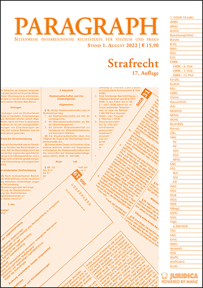 Paragraph – Strafrecht von Birklbauer,  Alois