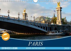 Paris Seine-Impressionen (Wandkalender 2019 DIN A4 quer) von Kruse,  Gisela