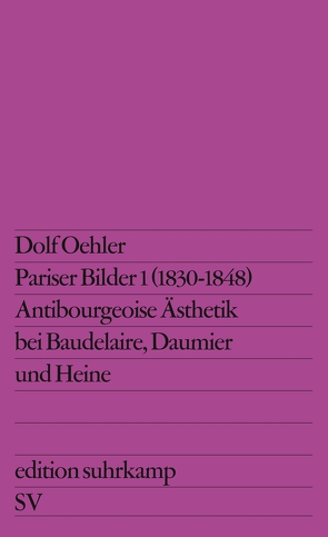 Pariser Bilder I (1830–1848) von Oehler,  Dolf